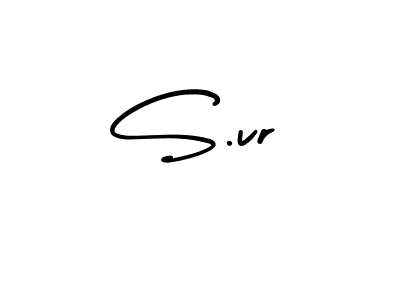 Here are the top 10 professional signature styles for the name S.vr. These are the best autograph styles you can use for your name. S.vr signature style 3 images and pictures png