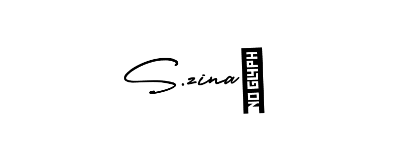 Make a beautiful signature design for name S.zinaÏ. Use this online signature maker to create a handwritten signature for free. S.zinaÏ signature style 3 images and pictures png