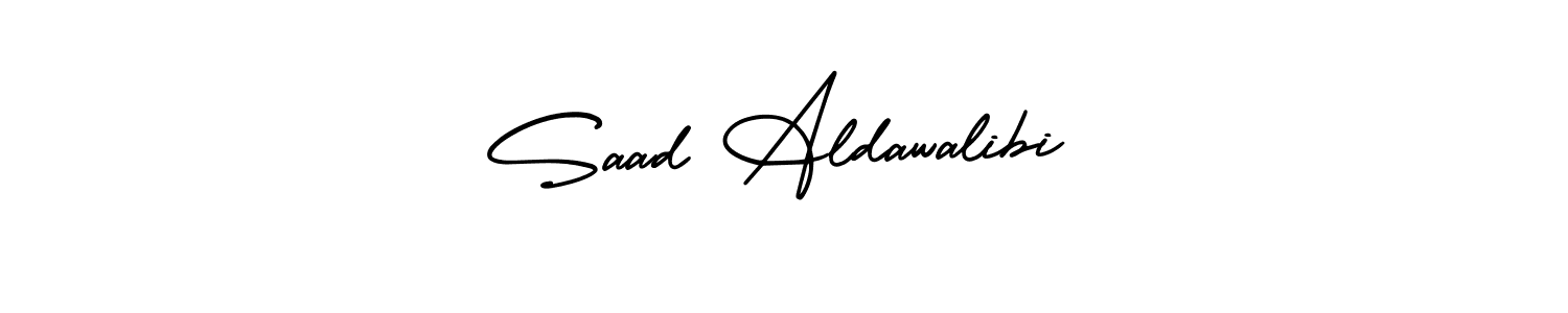 Make a short Saad Aldawalibi signature style. Manage your documents anywhere anytime using AmerikaSignatureDemo-Regular. Create and add eSignatures, submit forms, share and send files easily. Saad Aldawalibi signature style 3 images and pictures png
