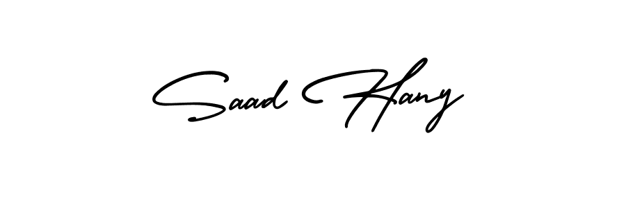 Once you've used our free online signature maker to create your best signature AmerikaSignatureDemo-Regular style, it's time to enjoy all of the benefits that Saad Hany name signing documents. Saad Hany signature style 3 images and pictures png