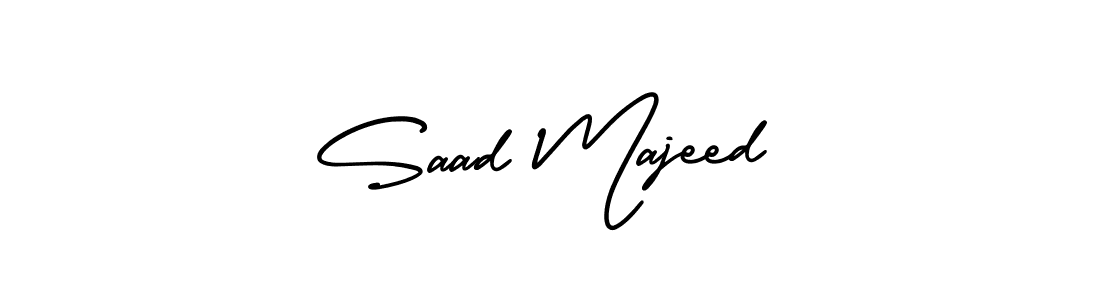 Also we have Saad Majeed name is the best signature style. Create professional handwritten signature collection using AmerikaSignatureDemo-Regular autograph style. Saad Majeed signature style 3 images and pictures png