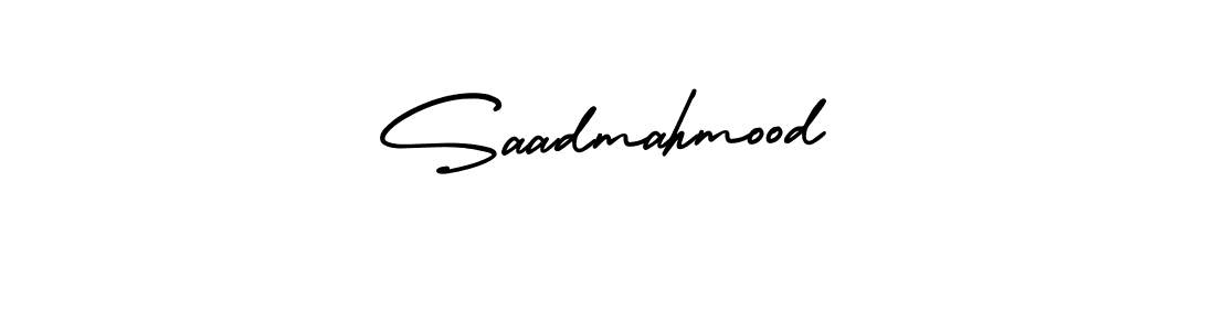 AmerikaSignatureDemo-Regular is a professional signature style that is perfect for those who want to add a touch of class to their signature. It is also a great choice for those who want to make their signature more unique. Get Saadmahmood name to fancy signature for free. Saadmahmood signature style 3 images and pictures png