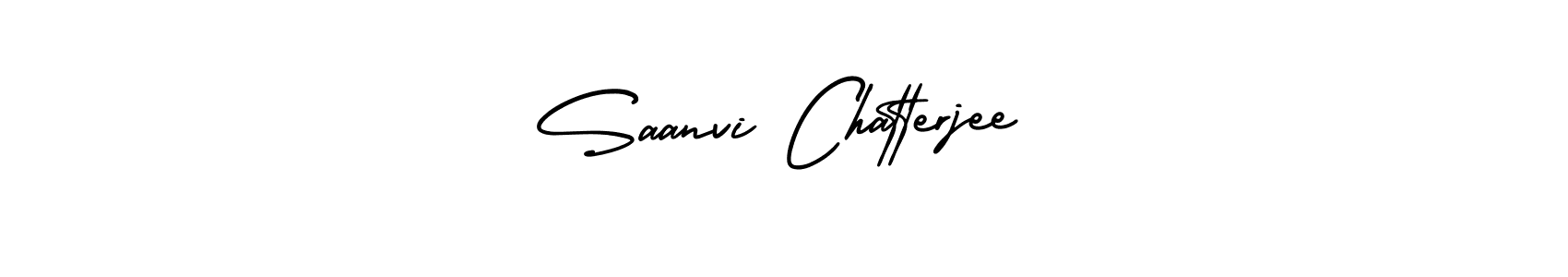 Create a beautiful signature design for name Saanvi Chatterjee. With this signature (AmerikaSignatureDemo-Regular) fonts, you can make a handwritten signature for free. Saanvi Chatterjee signature style 3 images and pictures png