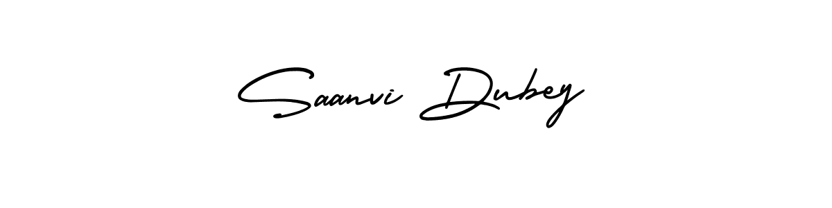 Make a beautiful signature design for name Saanvi Dubey. With this signature (AmerikaSignatureDemo-Regular) style, you can create a handwritten signature for free. Saanvi Dubey signature style 3 images and pictures png