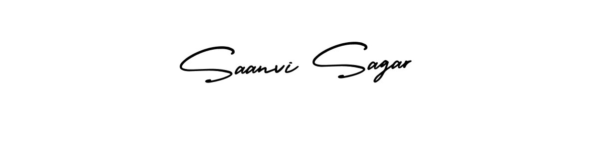 How to Draw Saanvi Sagar signature style? AmerikaSignatureDemo-Regular is a latest design signature styles for name Saanvi Sagar. Saanvi Sagar signature style 3 images and pictures png