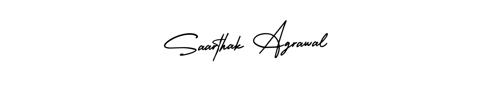 Best and Professional Signature Style for Saarthak Agrawal. AmerikaSignatureDemo-Regular Best Signature Style Collection. Saarthak Agrawal signature style 3 images and pictures png