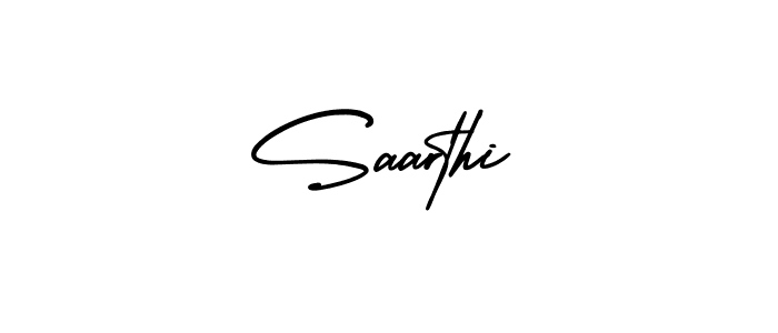 This is the best signature style for the Saarthi name. Also you like these signature font (AmerikaSignatureDemo-Regular). Mix name signature. Saarthi signature style 3 images and pictures png