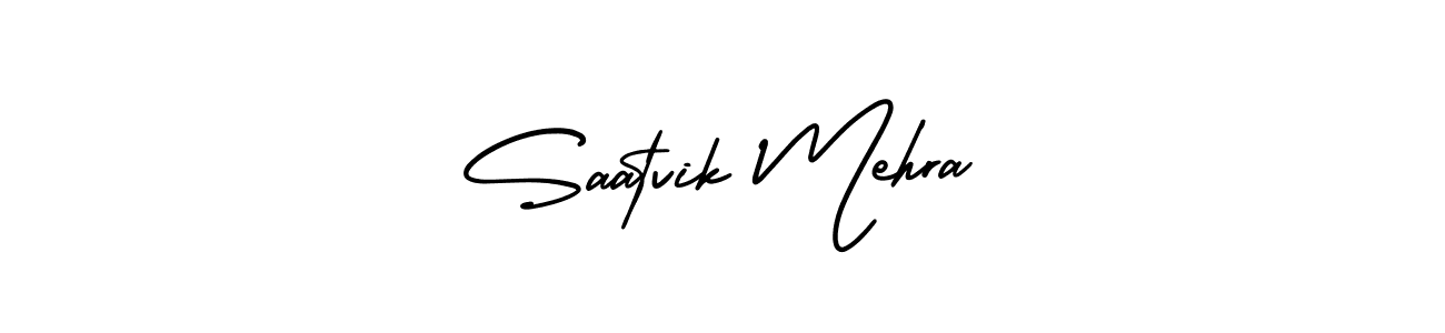 Make a short Saatvik Mehra signature style. Manage your documents anywhere anytime using AmerikaSignatureDemo-Regular. Create and add eSignatures, submit forms, share and send files easily. Saatvik Mehra signature style 3 images and pictures png