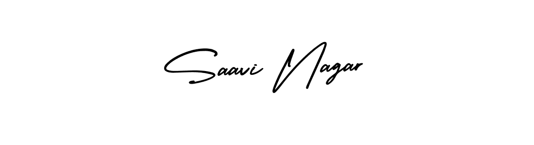 Saavi Nagar stylish signature style. Best Handwritten Sign (AmerikaSignatureDemo-Regular) for my name. Handwritten Signature Collection Ideas for my name Saavi Nagar. Saavi Nagar signature style 3 images and pictures png