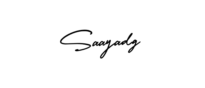 AmerikaSignatureDemo-Regular is a professional signature style that is perfect for those who want to add a touch of class to their signature. It is also a great choice for those who want to make their signature more unique. Get Saayadg name to fancy signature for free. Saayadg signature style 3 images and pictures png