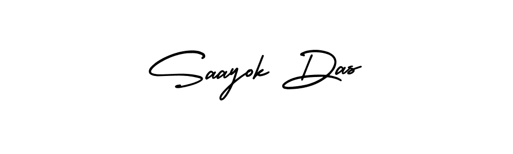 Make a short Saayok Das signature style. Manage your documents anywhere anytime using AmerikaSignatureDemo-Regular. Create and add eSignatures, submit forms, share and send files easily. Saayok Das signature style 3 images and pictures png
