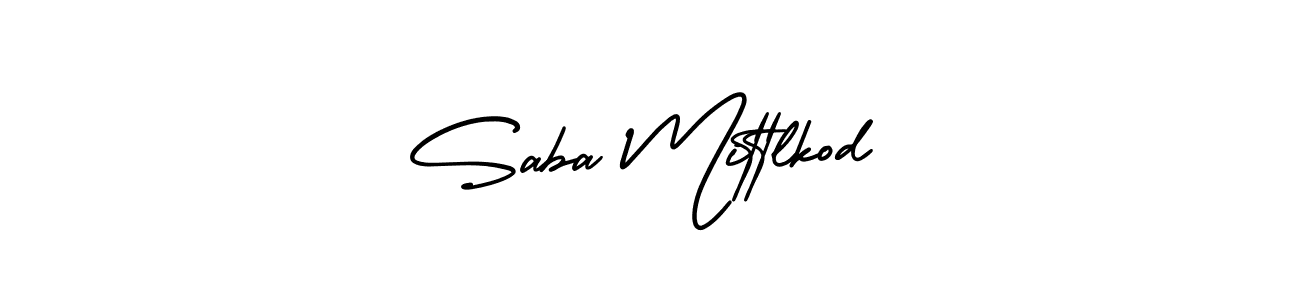 See photos of Saba Mittlkod official signature by Spectra . Check more albums & portfolios. Read reviews & check more about AmerikaSignatureDemo-Regular font. Saba Mittlkod signature style 3 images and pictures png