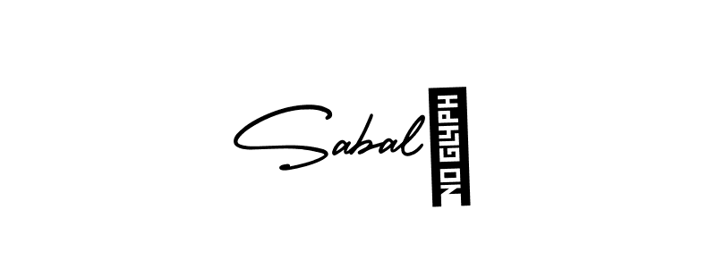 This is the best signature style for the Sabal✅ name. Also you like these signature font (AmerikaSignatureDemo-Regular). Mix name signature. Sabal✅ signature style 3 images and pictures png