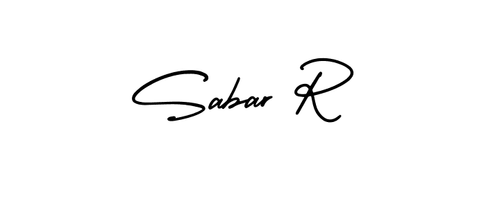 Similarly AmerikaSignatureDemo-Regular is the best handwritten signature design. Signature creator online .You can use it as an online autograph creator for name Sabar R. Sabar R signature style 3 images and pictures png