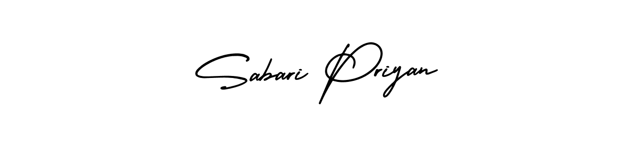 AmerikaSignatureDemo-Regular is a professional signature style that is perfect for those who want to add a touch of class to their signature. It is also a great choice for those who want to make their signature more unique. Get Sabari Priyan name to fancy signature for free. Sabari Priyan signature style 3 images and pictures png