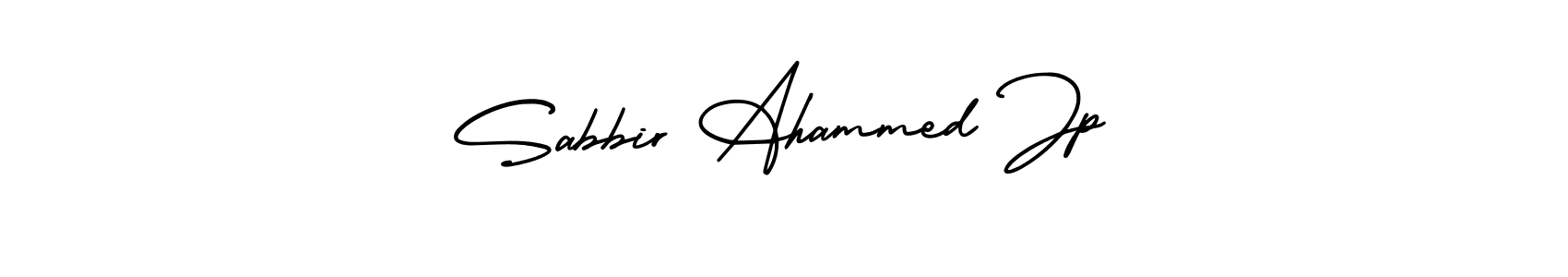 AmerikaSignatureDemo-Regular is a professional signature style that is perfect for those who want to add a touch of class to their signature. It is also a great choice for those who want to make their signature more unique. Get Sabbir Ahammed Jp name to fancy signature for free. Sabbir Ahammed Jp signature style 3 images and pictures png