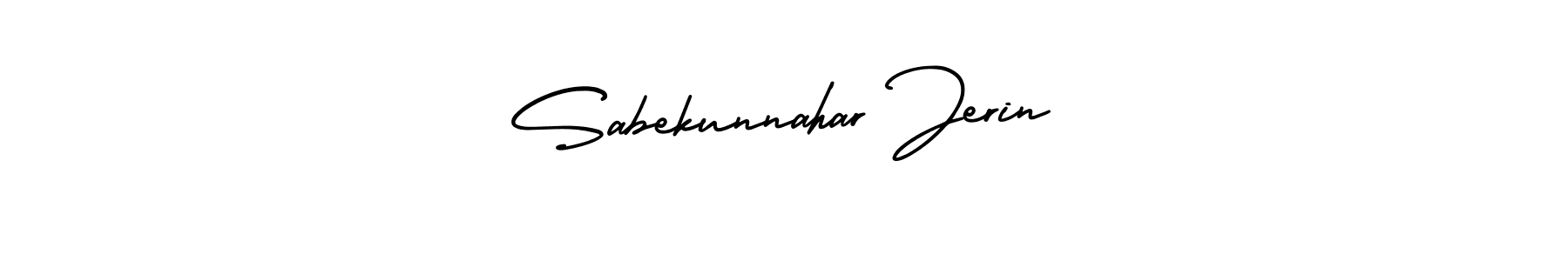Create a beautiful signature design for name Sabekunnahar Jerin. With this signature (AmerikaSignatureDemo-Regular) fonts, you can make a handwritten signature for free. Sabekunnahar Jerin signature style 3 images and pictures png