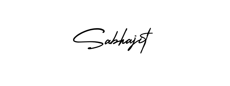 Create a beautiful signature design for name Sabhajit. With this signature (AmerikaSignatureDemo-Regular) fonts, you can make a handwritten signature for free. Sabhajit signature style 3 images and pictures png