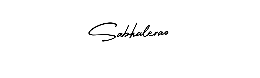 Also You can easily find your signature by using the search form. We will create Sabhalerao name handwritten signature images for you free of cost using AmerikaSignatureDemo-Regular sign style. Sabhalerao signature style 3 images and pictures png