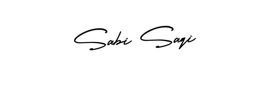 Make a beautiful signature design for name Sabi Saqi. Use this online signature maker to create a handwritten signature for free. Sabi Saqi signature style 3 images and pictures png