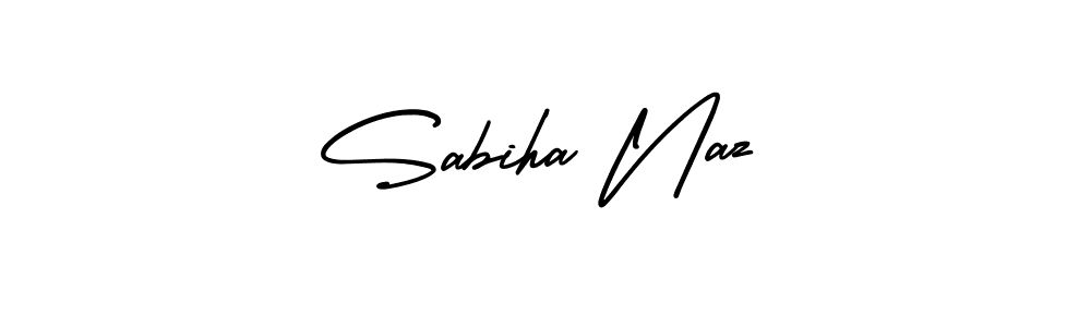 How to make Sabiha Naz signature? AmerikaSignatureDemo-Regular is a professional autograph style. Create handwritten signature for Sabiha Naz name. Sabiha Naz signature style 3 images and pictures png
