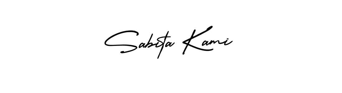 Check out images of Autograph of Sabita Kami name. Actor Sabita Kami Signature Style. AmerikaSignatureDemo-Regular is a professional sign style online. Sabita Kami signature style 3 images and pictures png