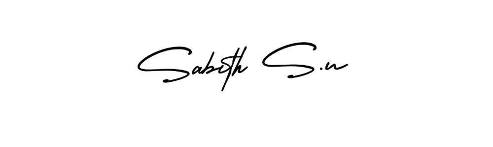 Best and Professional Signature Style for Sabith S.u. AmerikaSignatureDemo-Regular Best Signature Style Collection. Sabith S.u signature style 3 images and pictures png