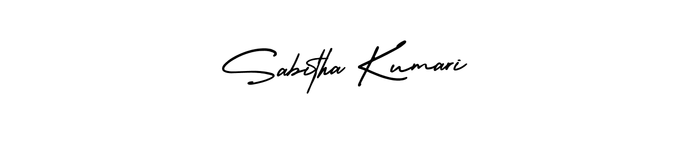 if you are searching for the best signature style for your name Sabitha Kumari. so please give up your signature search. here we have designed multiple signature styles  using AmerikaSignatureDemo-Regular. Sabitha Kumari signature style 3 images and pictures png