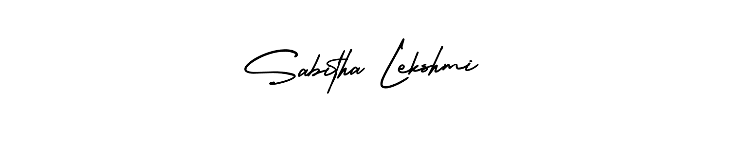 How to Draw Sabitha Lekshmi signature style? AmerikaSignatureDemo-Regular is a latest design signature styles for name Sabitha Lekshmi. Sabitha Lekshmi signature style 3 images and pictures png