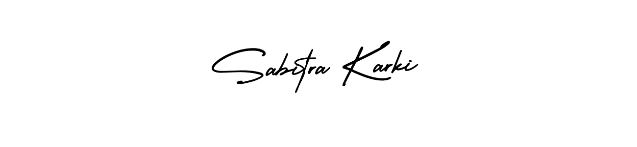 Similarly AmerikaSignatureDemo-Regular is the best handwritten signature design. Signature creator online .You can use it as an online autograph creator for name Sabitra Karki. Sabitra Karki signature style 3 images and pictures png