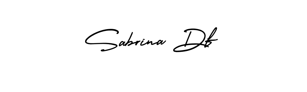 Also You can easily find your signature by using the search form. We will create Sabrina Df name handwritten signature images for you free of cost using AmerikaSignatureDemo-Regular sign style. Sabrina Df signature style 3 images and pictures png