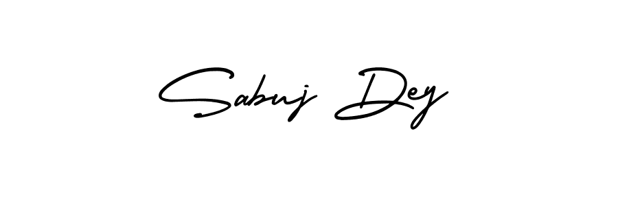 Also You can easily find your signature by using the search form. We will create Sabuj Dey name handwritten signature images for you free of cost using AmerikaSignatureDemo-Regular sign style. Sabuj Dey signature style 3 images and pictures png
