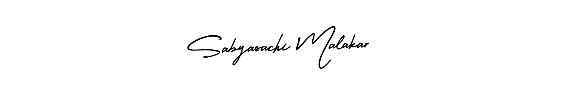 How to make Sabyasachi Malakar signature? AmerikaSignatureDemo-Regular is a professional autograph style. Create handwritten signature for Sabyasachi Malakar name. Sabyasachi Malakar signature style 3 images and pictures png