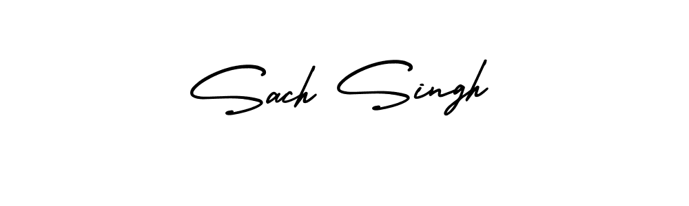 Check out images of Autograph of Sach Singh name. Actor Sach Singh Signature Style. AmerikaSignatureDemo-Regular is a professional sign style online. Sach Singh signature style 3 images and pictures png