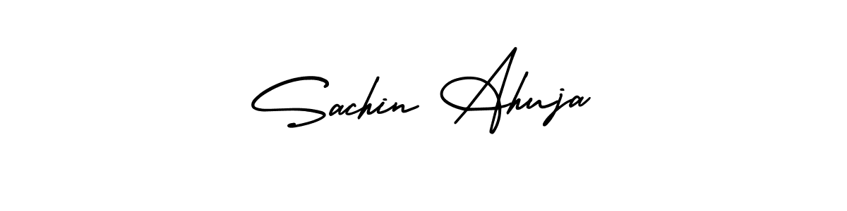 Also we have Sachin Ahuja name is the best signature style. Create professional handwritten signature collection using AmerikaSignatureDemo-Regular autograph style. Sachin Ahuja signature style 3 images and pictures png