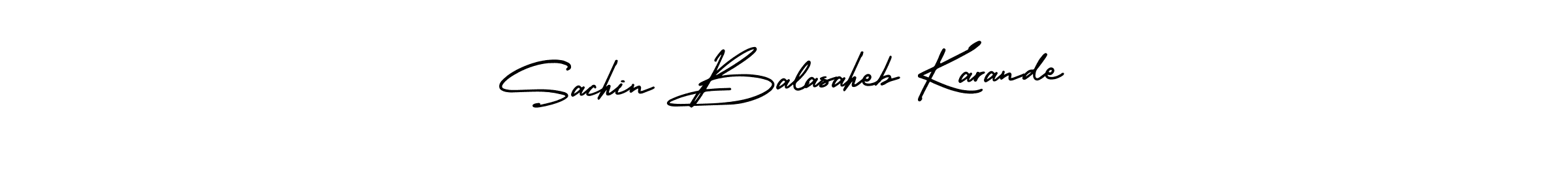 Make a beautiful signature design for name Sachin Balasaheb Karande. Use this online signature maker to create a handwritten signature for free. Sachin Balasaheb Karande signature style 3 images and pictures png