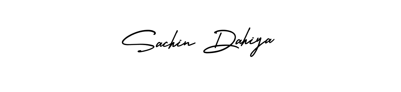 Create a beautiful signature design for name Sachin Dahiya. With this signature (AmerikaSignatureDemo-Regular) fonts, you can make a handwritten signature for free. Sachin Dahiya signature style 3 images and pictures png