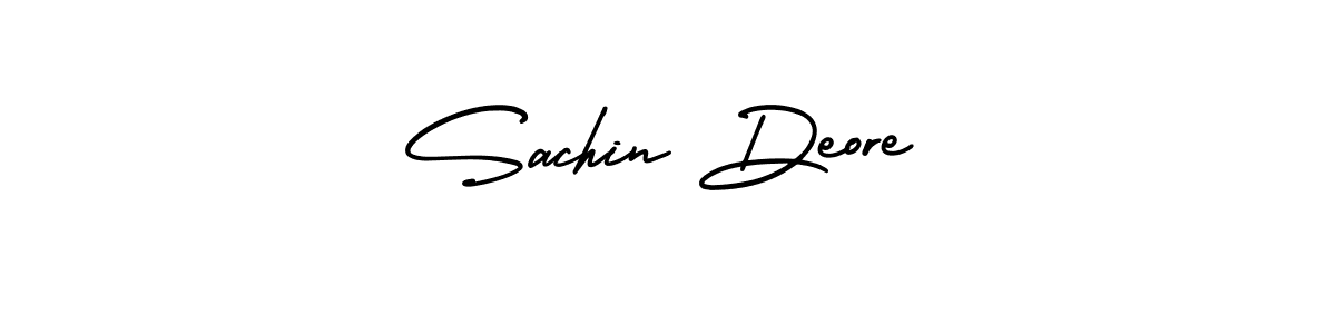 Make a short Sachin Deore signature style. Manage your documents anywhere anytime using AmerikaSignatureDemo-Regular. Create and add eSignatures, submit forms, share and send files easily. Sachin Deore signature style 3 images and pictures png