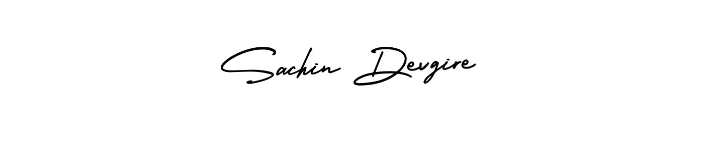 Sachin Devgire stylish signature style. Best Handwritten Sign (AmerikaSignatureDemo-Regular) for my name. Handwritten Signature Collection Ideas for my name Sachin Devgire. Sachin Devgire signature style 3 images and pictures png