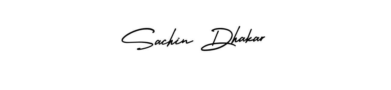 Use a signature maker to create a handwritten signature online. With this signature software, you can design (AmerikaSignatureDemo-Regular) your own signature for name Sachin Dhakar. Sachin Dhakar signature style 3 images and pictures png