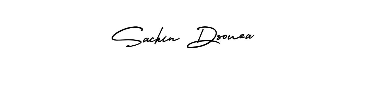 This is the best signature style for the Sachin Dsouza name. Also you like these signature font (AmerikaSignatureDemo-Regular). Mix name signature. Sachin Dsouza signature style 3 images and pictures png