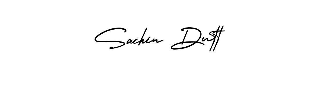 Make a short Sachin Dutt signature style. Manage your documents anywhere anytime using AmerikaSignatureDemo-Regular. Create and add eSignatures, submit forms, share and send files easily. Sachin Dutt signature style 3 images and pictures png