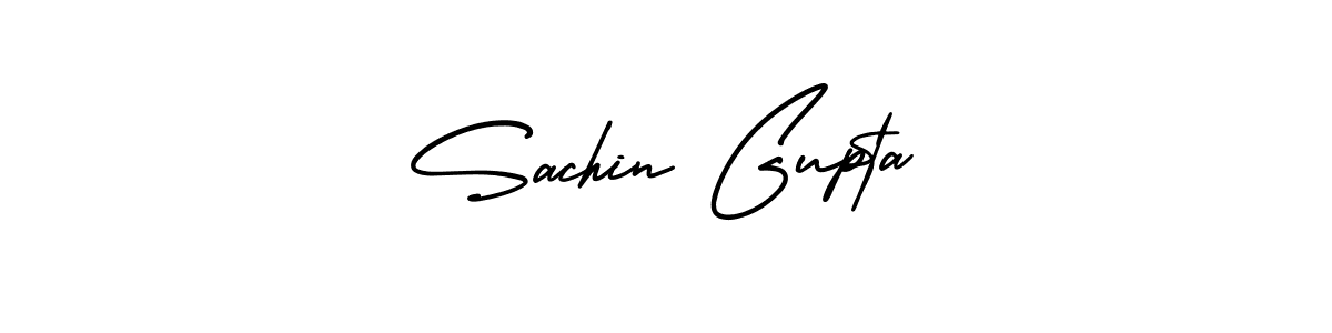 Sachin Gupta stylish signature style. Best Handwritten Sign (AmerikaSignatureDemo-Regular) for my name. Handwritten Signature Collection Ideas for my name Sachin Gupta. Sachin Gupta signature style 3 images and pictures png