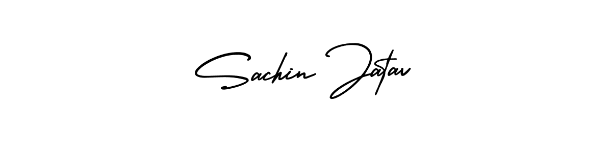 How to make Sachin Jatav signature? AmerikaSignatureDemo-Regular is a professional autograph style. Create handwritten signature for Sachin Jatav name. Sachin Jatav signature style 3 images and pictures png
