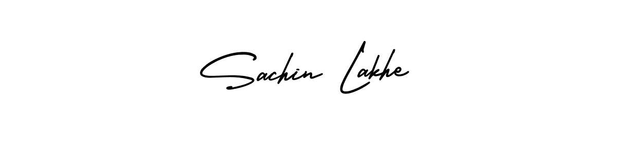 It looks lik you need a new signature style for name Sachin Lakhe. Design unique handwritten (AmerikaSignatureDemo-Regular) signature with our free signature maker in just a few clicks. Sachin Lakhe signature style 3 images and pictures png