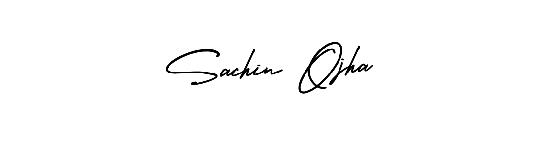 Use a signature maker to create a handwritten signature online. With this signature software, you can design (AmerikaSignatureDemo-Regular) your own signature for name Sachin Ojha. Sachin Ojha signature style 3 images and pictures png
