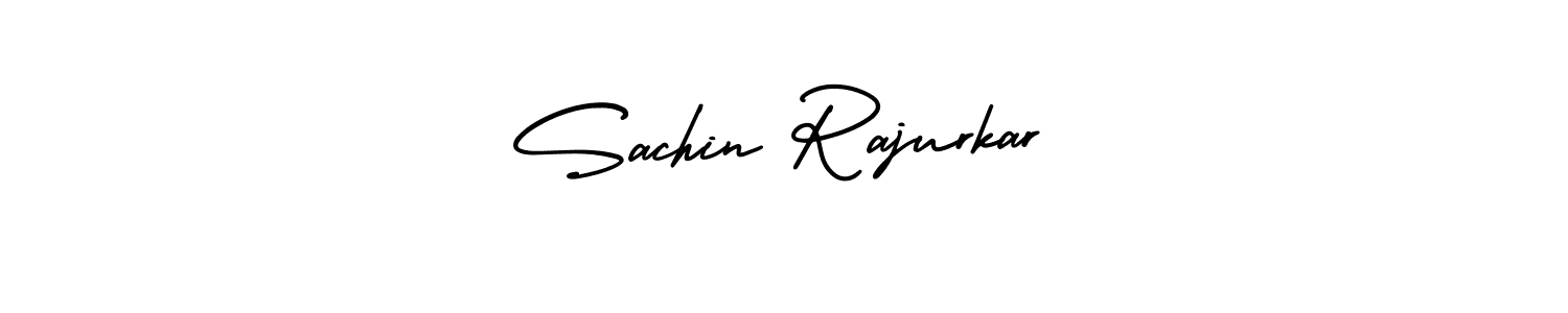 How to make Sachin Rajurkar name signature. Use AmerikaSignatureDemo-Regular style for creating short signs online. This is the latest handwritten sign. Sachin Rajurkar signature style 3 images and pictures png