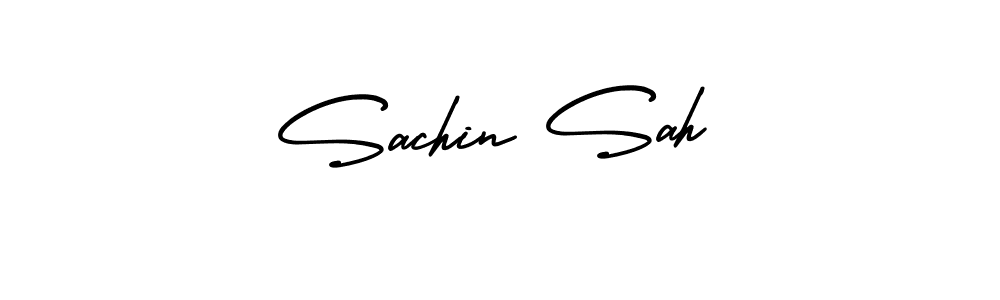 Make a beautiful signature design for name Sachin Sah. Use this online signature maker to create a handwritten signature for free. Sachin Sah signature style 3 images and pictures png