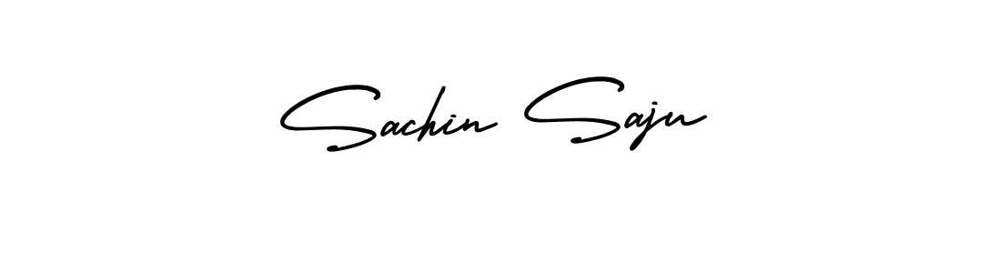 Create a beautiful signature design for name Sachin Saju. With this signature (AmerikaSignatureDemo-Regular) fonts, you can make a handwritten signature for free. Sachin Saju signature style 3 images and pictures png