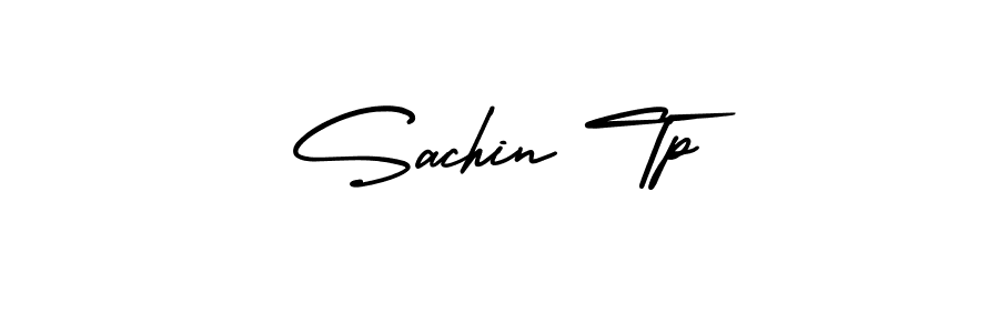 This is the best signature style for the Sachin Tp name. Also you like these signature font (AmerikaSignatureDemo-Regular). Mix name signature. Sachin Tp signature style 3 images and pictures png